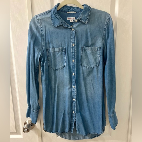 Blue Button Down Shirt - Picture 2 of 6